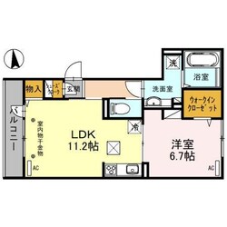 フェリーチェTAKASAKI（高崎市江木町）の物件間取画像